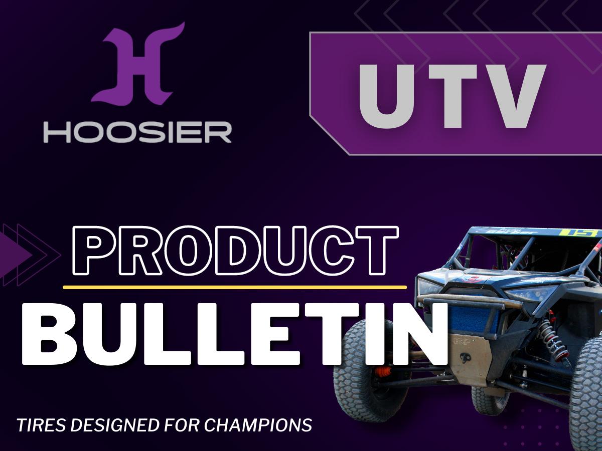 They’re back! Hoosier ready to roll again with UTV Tires in 2022